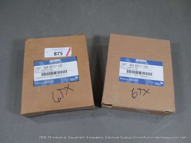 YORK 464-49737-00 COMPRESSOR KITS (2X MONEY)