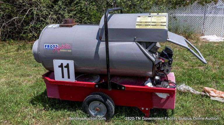 Frost Fighter Heater, Model IDF-500 , 5000,000 BTU, uses #2 Furnace Oil.