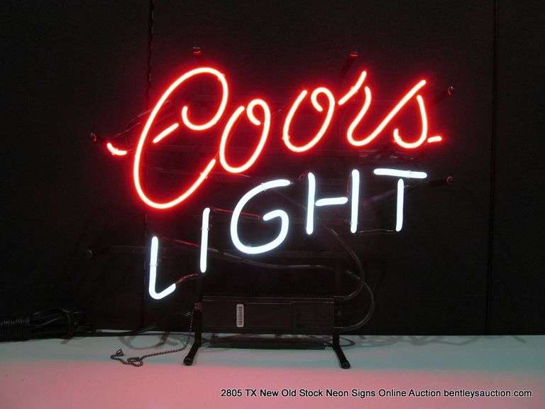 COORS LIGHT SMALL, 20" X 20"