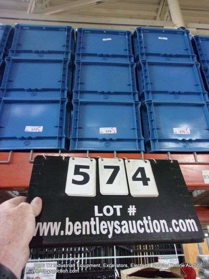 ORBIS NX01215-S BLUE POLY ORGANIZER BINS (3X MONEY)