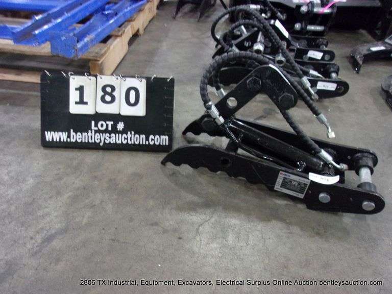 IRANCH IREAS MINI EXCAVATOR ACTIVE THUMB GRAPPLE CLAW ATTACHMENT