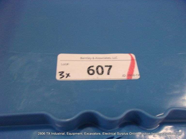 ORBIS NX01215-S BLUE POLY ORGANIZER BINS (3X MONEY)