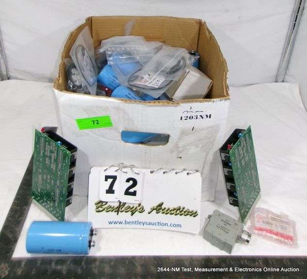 BOX: ASSORTED ELECTRONICS - BATTERIES, SENSORS