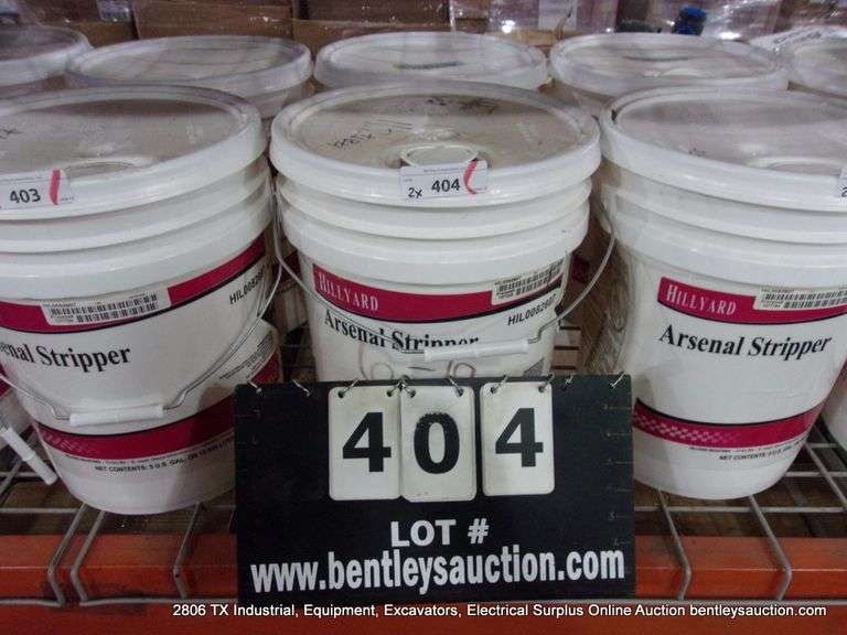 HILLYARD HIL0082607 ARSENAL STRIPPER - 5 GALLON BUCKETS (2X MONEY)