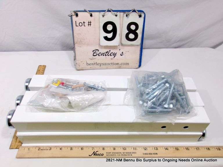 CONTENTS OF BIN: METAL CASTER WHEELS