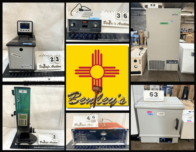 2648-NM Chambers & Laboratory Equipment Online Auction