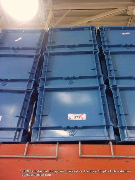 ORBIS NX01215-S BLUE POLY ORGANIZER BINS (3X MONEY)