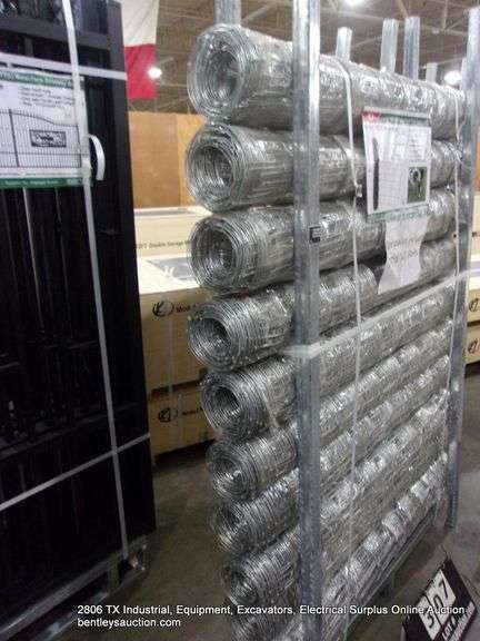 KJ ALL-METAL K1230 HOT DIPPED GALVANIZED LIVESTOCK FIELD FENCE - (10 ROLLS X MONEY)