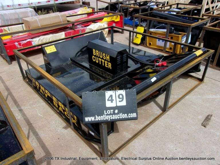 MOWER KING / AGT INDUSTRIAL SKID LOADER BRUSH CUTTER / MOWER 77" - HYDRAULIC DRIVE DIRECT