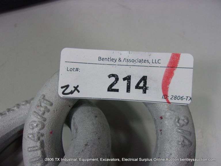 JK ALL METAL KG45 HEAVY DUTY STEEL SHACKLES /LIFTING SHACKLES - 4-3/4 TON X 3/4" (2X MONEY)