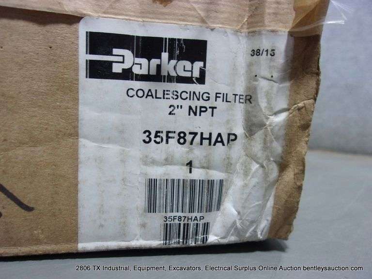 PARKER 35F87HAP COALESCING FILTER 2" NPT