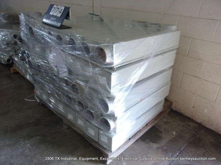 PALLET: EATON PPBPS36400 TB 36" X 4" 90 DEGREE PULL - BOX - 40 PC'S