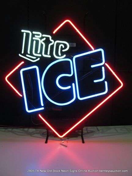 LITE ICE, 25" X 25"