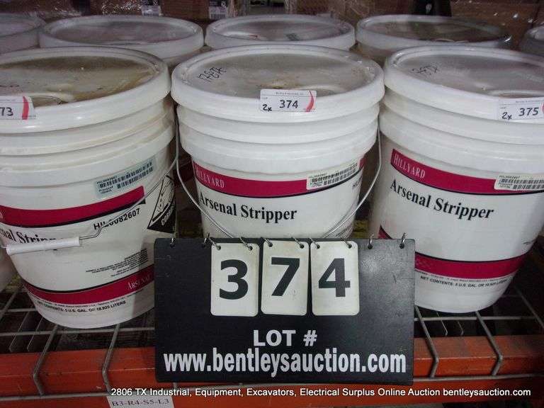 HILLYARD HIL0082607 ARSENAL STRIPPER - 5 GALLON BUCKETS (2X MONEY)