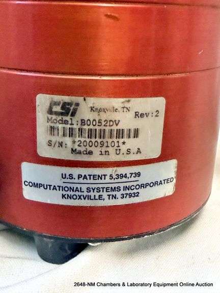 CSI OIL VIEW 52DV DIGITAL VISCOMETER