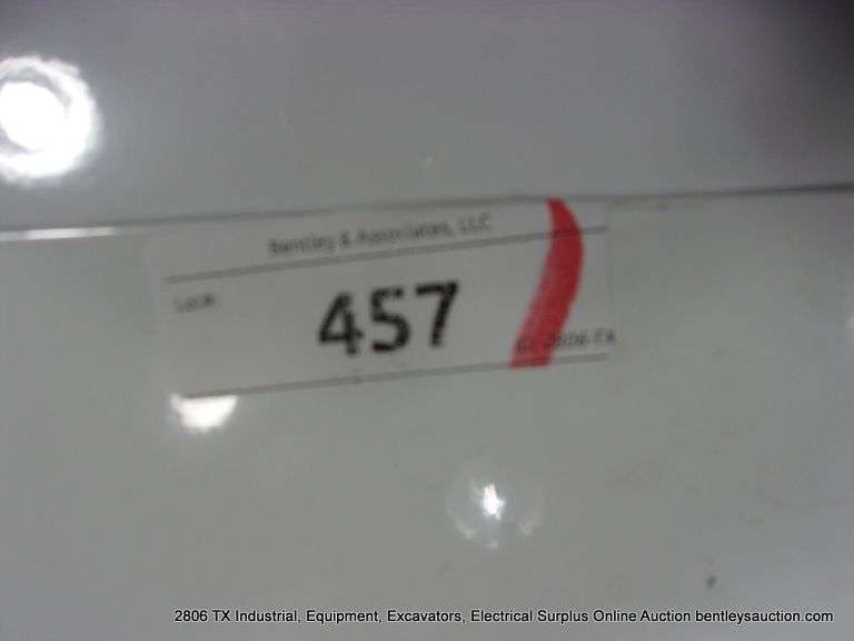 LOT: (2) WHITE PANEL STEEL ELECTRICAL BOX PANELS