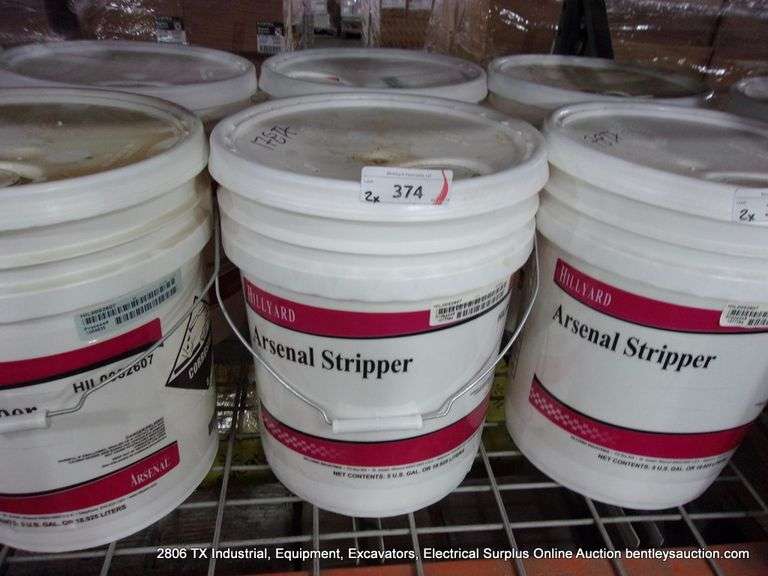 HILLYARD HIL0082607 ARSENAL STRIPPER - 5 GALLON BUCKETS (2X MONEY)