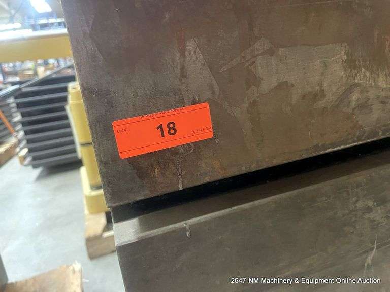 T-SLOT TABLE, 24" X 24" X 48"