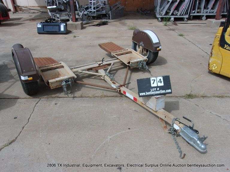 KAR-KADDY STEERABLE 2-WHEEL CAR DOLLY TRAILER, VIN: 15DK101W43AA10630