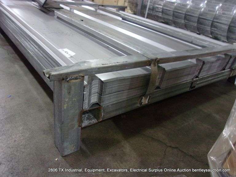 KJ ALL-METAL 10' GALVALUME CORREGATED STEEL SHEETING - 100 PCS - GREY