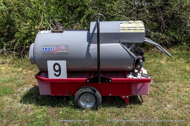 Frost Fighter Heater, Model IDF-500 , 5000,000 BTU, uses #2 Furnace Oil.