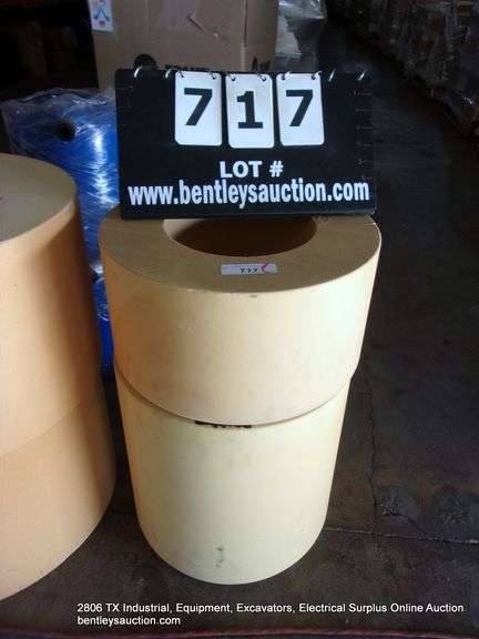 LOT: (2) YELLOW FOAM MOLD BLOCKS