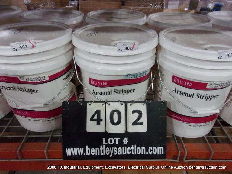 HILLYARD HIL0082607 ARSENAL STRIPPER - 5 GALLON BUCKETS (2X MONEY)