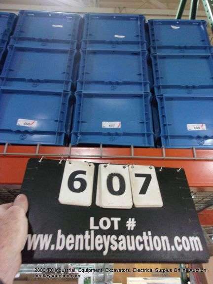 ORBIS NX01215-S BLUE POLY ORGANIZER BINS (3X MONEY)