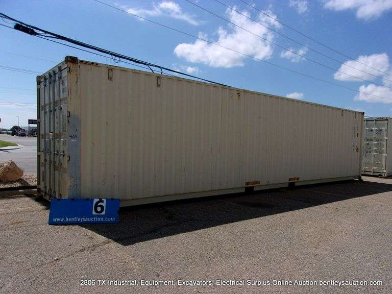 CONTAINER, 1 DOOR, 40', S/N CHSU8076884