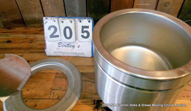 STAINLESS STEEL WARMER POT