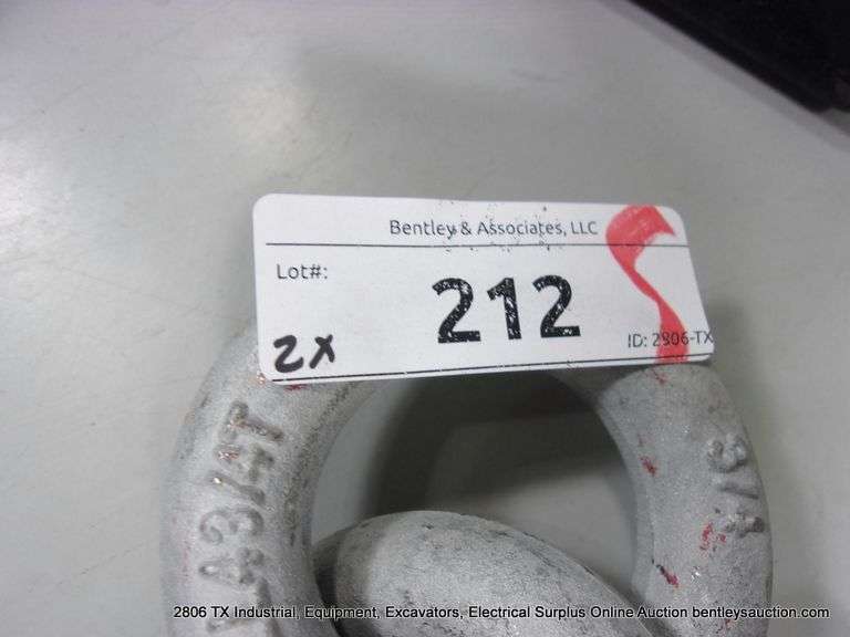 JK ALL METAL KG45 HEAVY DUTY STEEL SHACKLES /LIFTING SHACKLES - 4-3/4 TON X 3/4" (2X MONEY)