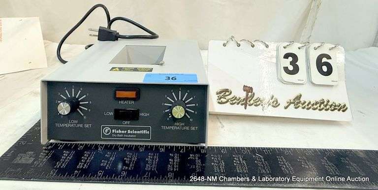 FISHER SCIENTIFIC 11-718 DRY BATH INCUBATOR