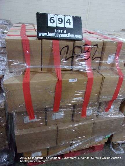 PALLET: PLASTI-BOND RED HOT PRCPLG-4 PIPE COUPLERS - 66 PC'S BOXES