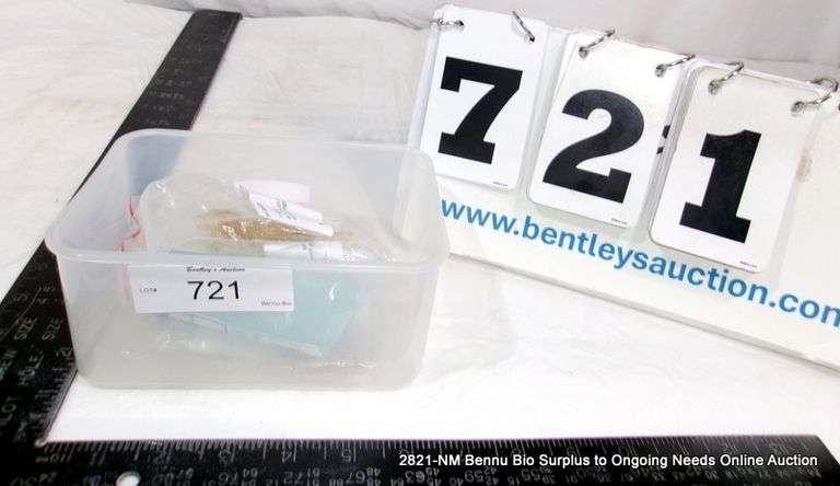 BIN: ASSORTED LENS ACCESSORIES - CONTENTS ONLY