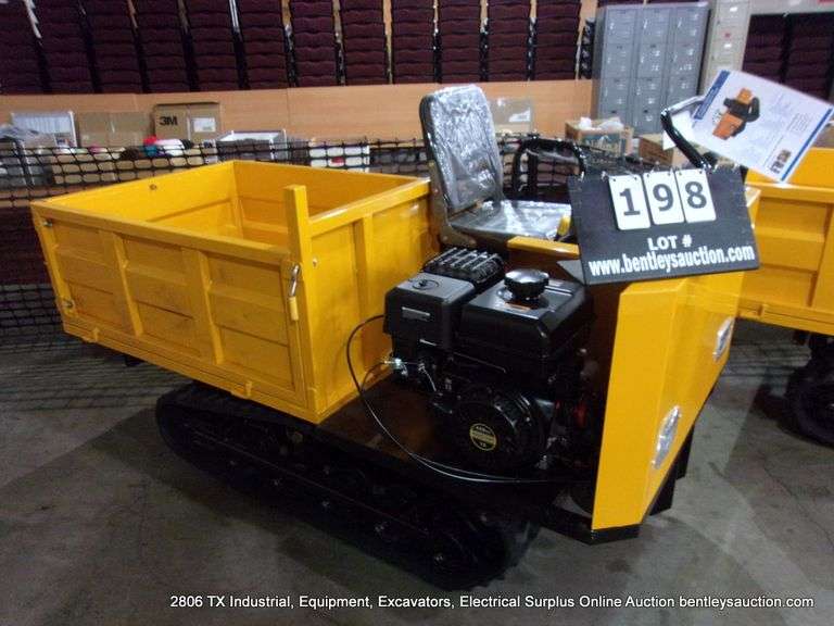 SD LANCH SDLD25 RIDE-ON CRAWLER DUMPER/LANDSCAPE UTILITY TRUCK 15HP #500