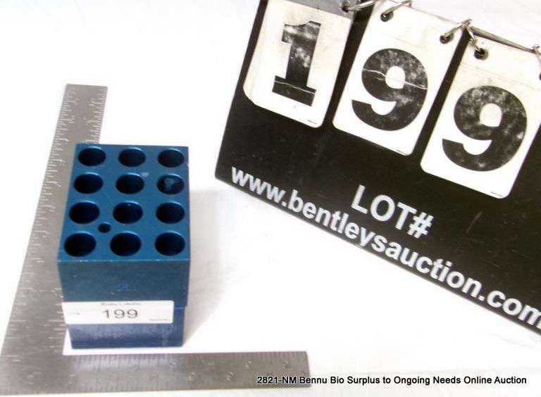 2 - ALUMINUM BLOCK W/ DRY BATH - 2 X MONEY