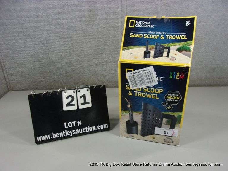 METAL DETECTOR SAND SCOOP & TROWEL
