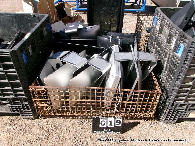 ASSORTED: DELL AND APPLE CONPUTERS - CONTENTS ONLY (19X MONEY)