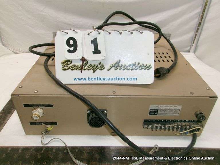 GAMMA HIGH VOLTAGE RESEARCH INC RR50 POWER SUPPLY