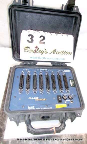 FLUKE NETWORKS DAVAR PORTABLE RELAY ACCESS MODULE