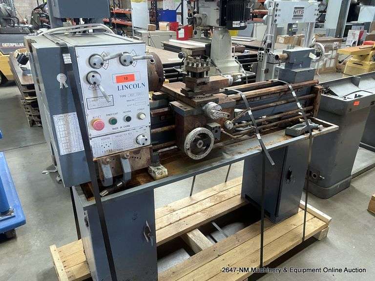 LINCOLN RH25 LATHE 110/220 VOLT SINGLE PHASE