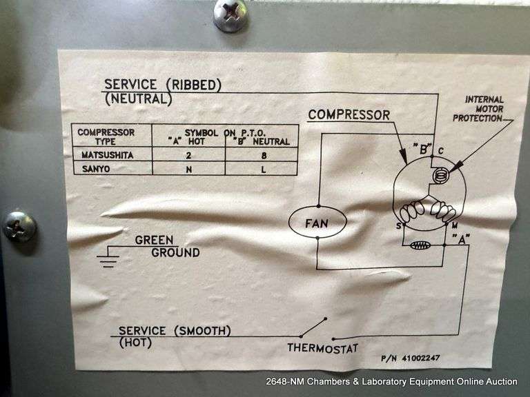 FISHER SCIENTIFIC REFRIGERATOR/FREEZER