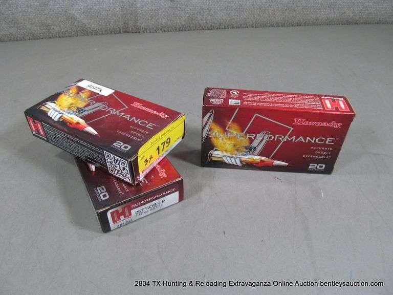HORNADY 257 ROB + P 117 GR SST 20 RDS (3X MONEY) - Bentley & Associates ...
