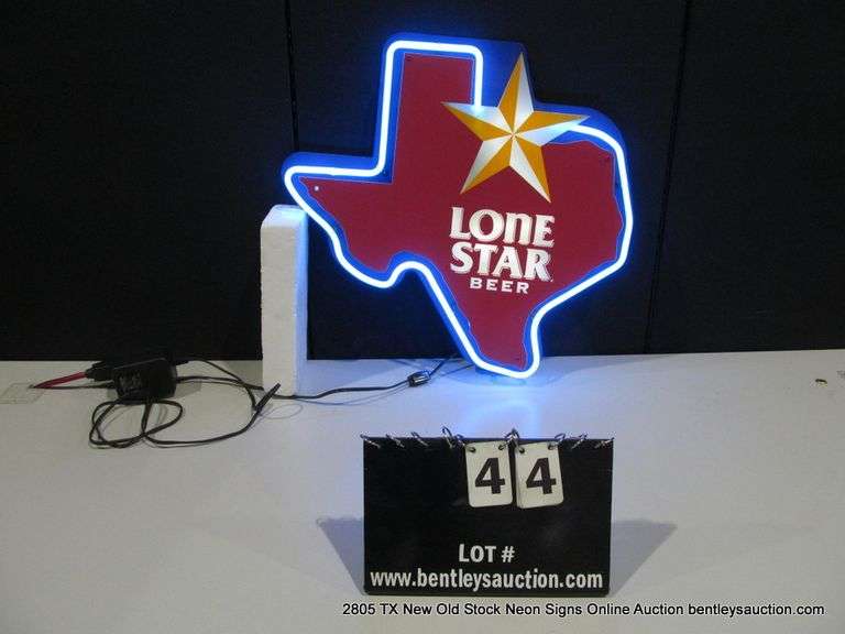 LONE STAR BEER, 17" X 21"