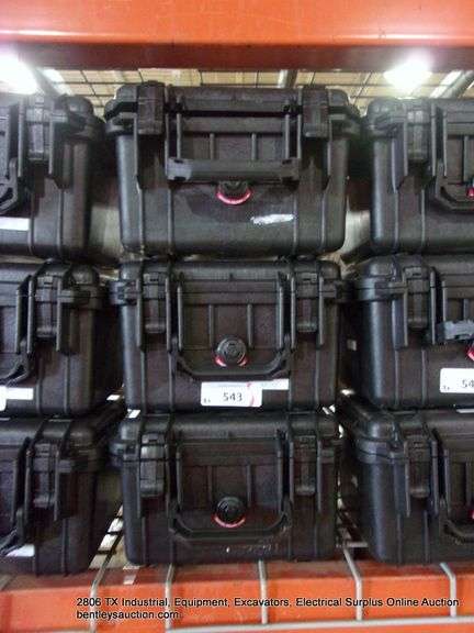 PELICAN 1300 BLACK POLY CASES (3X MONEY)