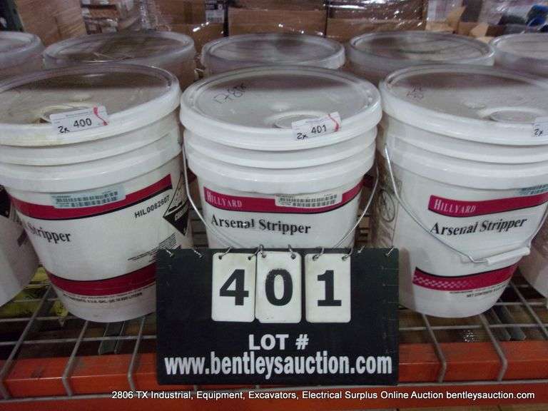 HILLYARD HIL0082607 ARSENAL STRIPPER - 5 GALLON BUCKETS (2X MONEY)