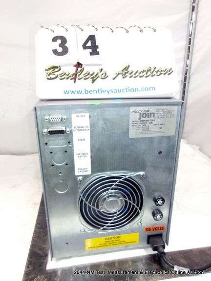 MICRO JOIN HCD-125 PROGRAMMABLE CAPACITOR DISCHARGE POWER SUPPLY