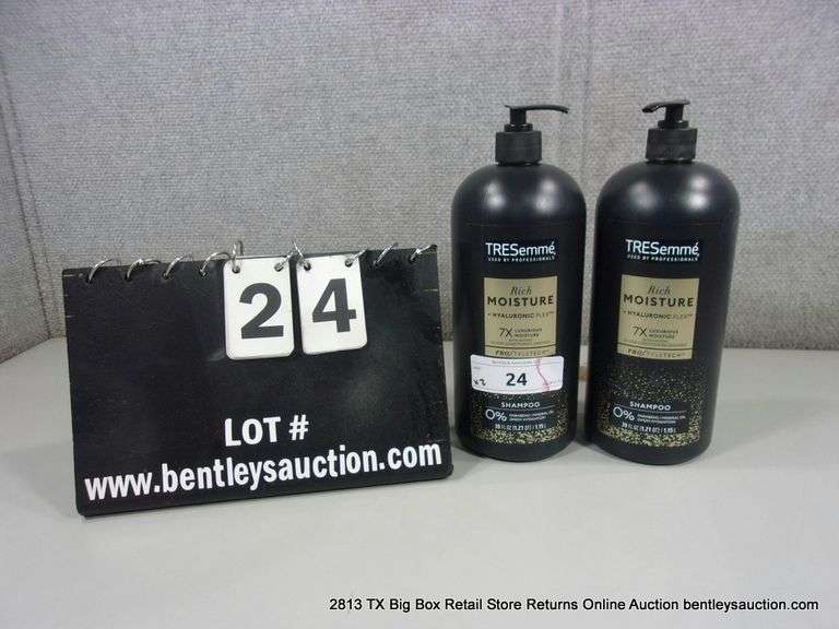 2 - TRESEMME RICH MOISTURE SHAMPOO, 28 FL. OZ, 2 X MONEY