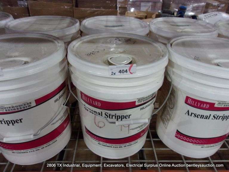HILLYARD HIL0082607 ARSENAL STRIPPER - 5 GALLON BUCKETS (2X MONEY)