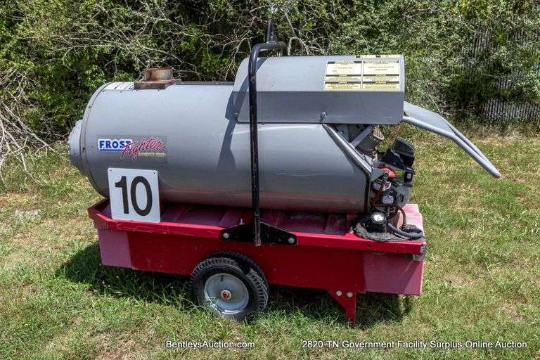 Frost Fighter Heater, Model IDF-500 , 5000,000 BTU, uses #2 Furnace Oil.